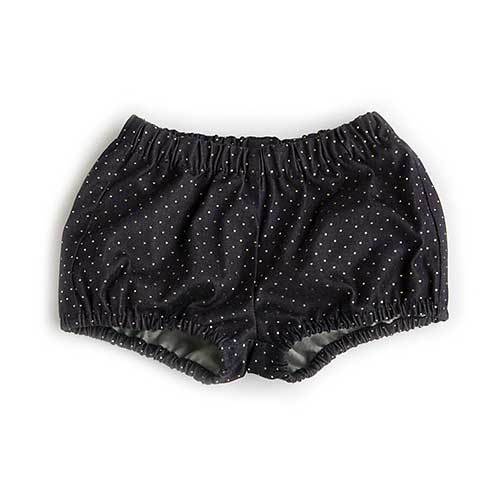 Telegraph Ave Gold Dot Denim Bloomer